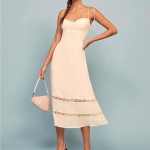 Ivory Reformation Ronan Dress